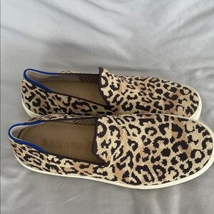 Rothy’s Leopard print slip-ons sneakers